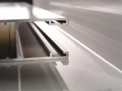 close up shot of aluminum