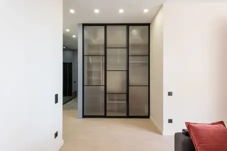 glass door