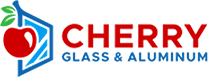 Cherry Glass & Aluminum